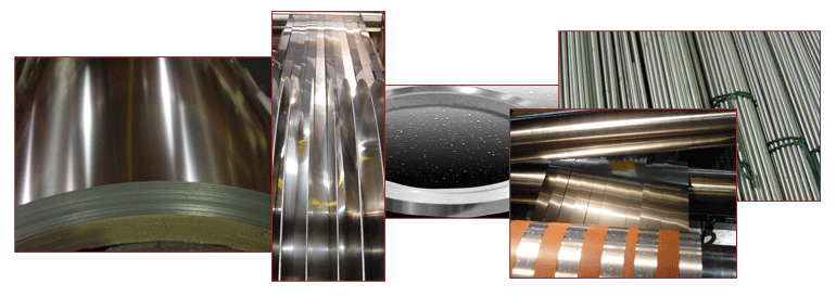 Expansion Alloys Available in Sheet, Plate, Coil, Foil, Wire & Rod.